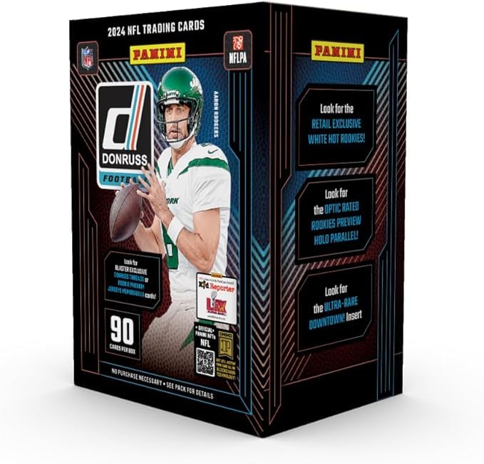 Foto 2 pulgar | Blaster Box Panini Donruss Football 2024 Con 90 Tarjetas - Venta Internacional.