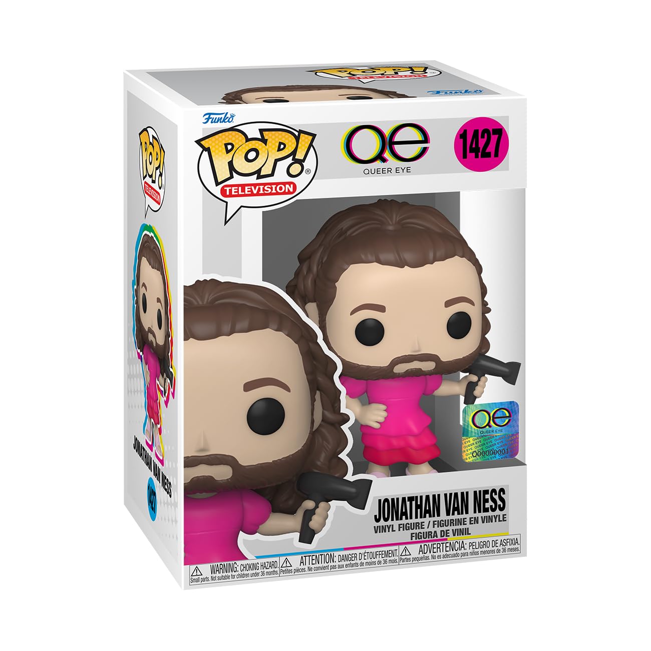 Foto 2 pulgar | ¡funko Pop! Figura De Vinilo De Jonathan Van Ness De Tv Queer Eye - Venta Internacional.