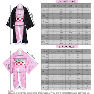 Foto 4 | Disfraz De Cosplay: Nesuko Kamado, Caza-demonios, Kimetsu No Yaiba - Venta Internacional.