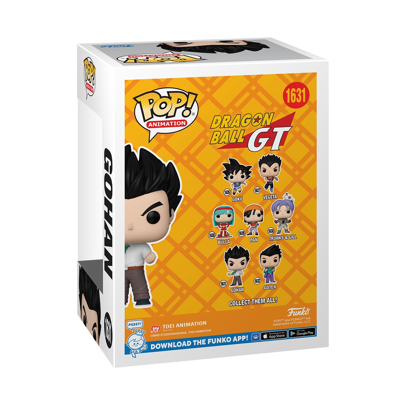 Foto 3 | Figura de Acción Funko Pop! Dragon Ball GT Gohan Super Saiyan - Venta Internacional