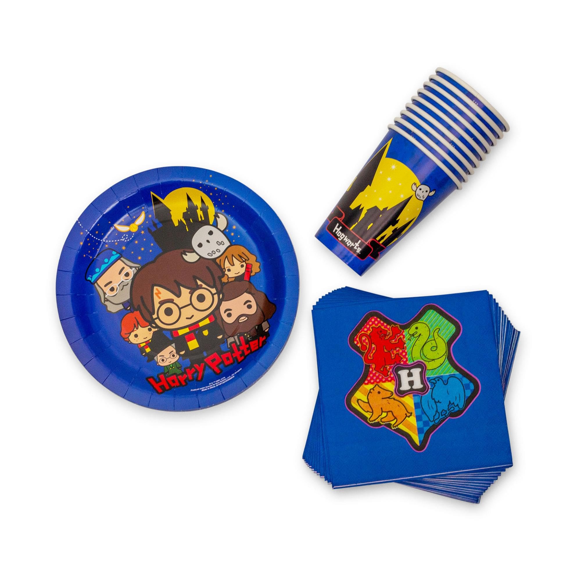 Foto 3 pulgar | Set De Vajilla Silver Buffalo Harry Potter Animated Chibi - Venta Internacional.