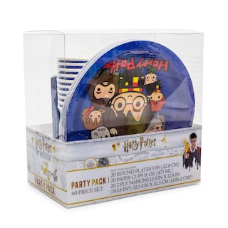 Foto 3 | Set De Vajilla Silver Buffalo Harry Potter Animated Chibi - Venta Internacional.