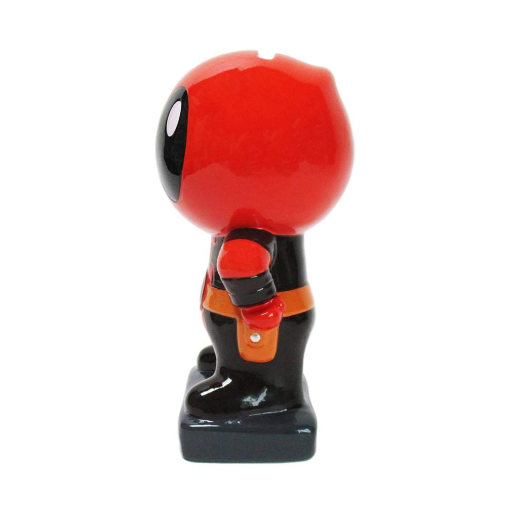 Foto 5 pulgar | Banco De Monedas De Cerámica Silver Buffalo Deadpool Chibi Stance - Venta Internacional.