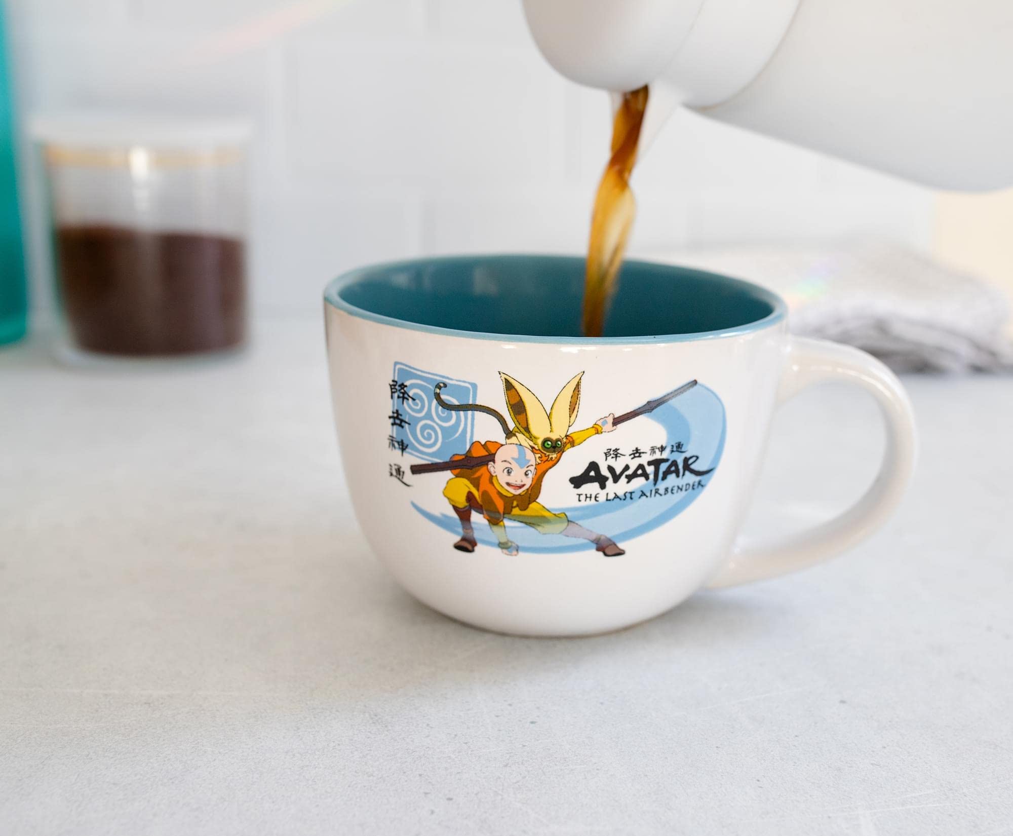 Foto 2 | Taza De Sopa Silver Buffalo Avatar: The Last Airbender Aang - Venta Internacional.