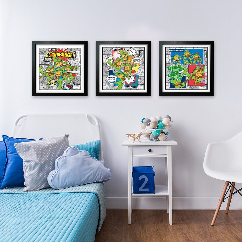 Foto 4 pulgar | Shadow Box Silver Buffalo Teenage Mutant Ninja Turtles - Venta Internacional.