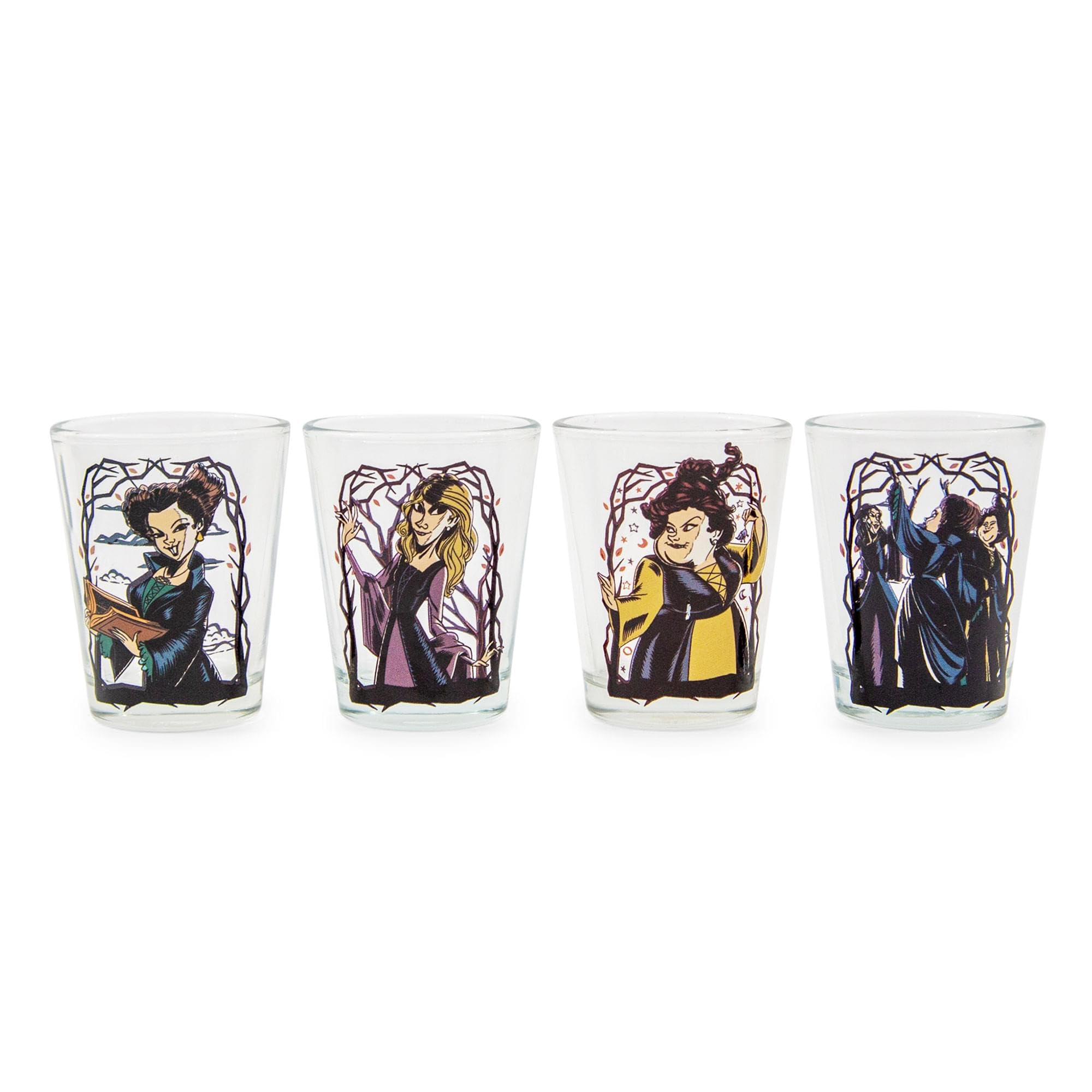 Minivasos De Chupito Plateados Buffalo Disney Hocus Pocus, 60 Ml - Venta Internacional.