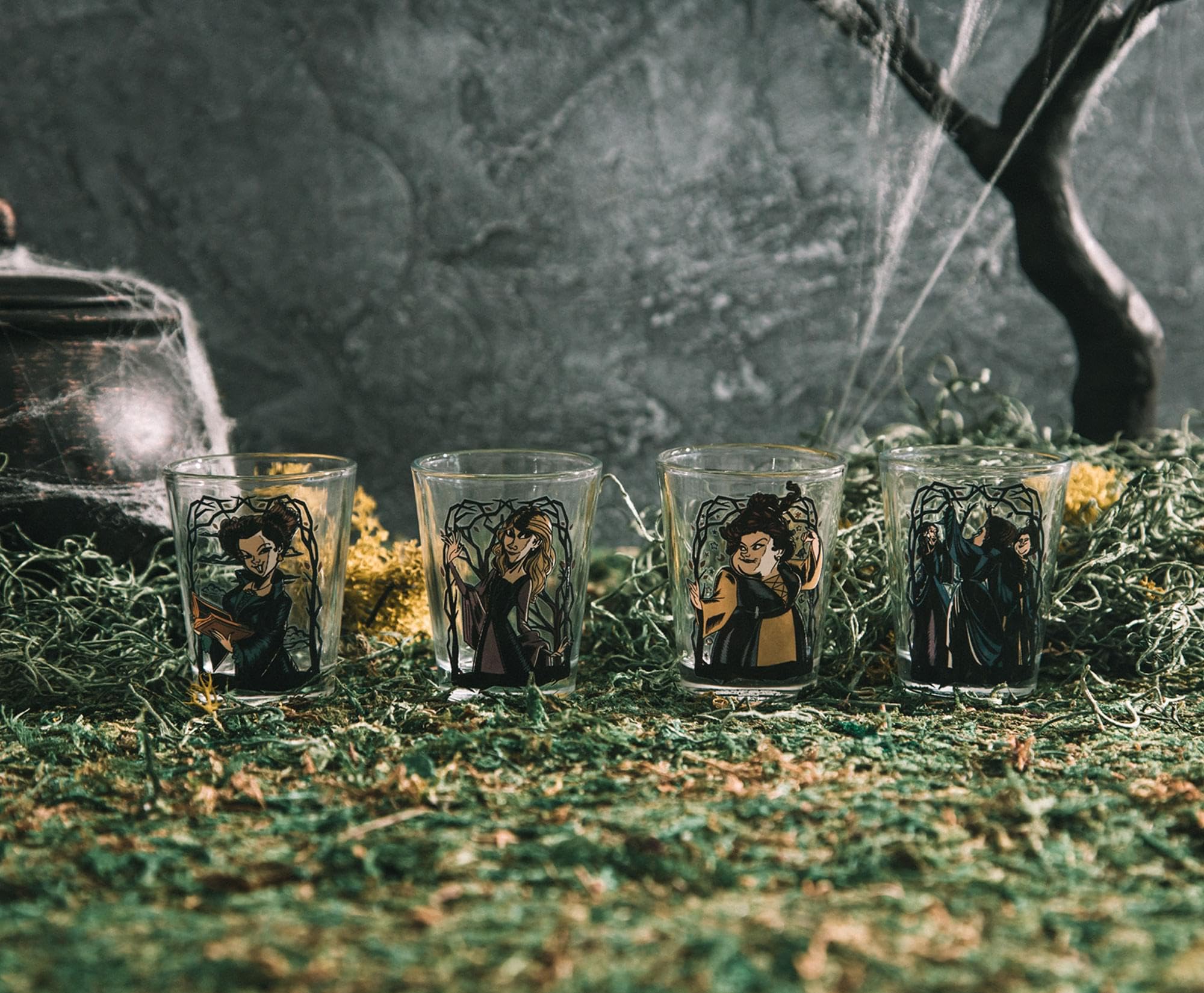 Foto 4 pulgar | Minivasos De Chupito Plateados Buffalo Disney Hocus Pocus, 60 Ml - Venta Internacional.