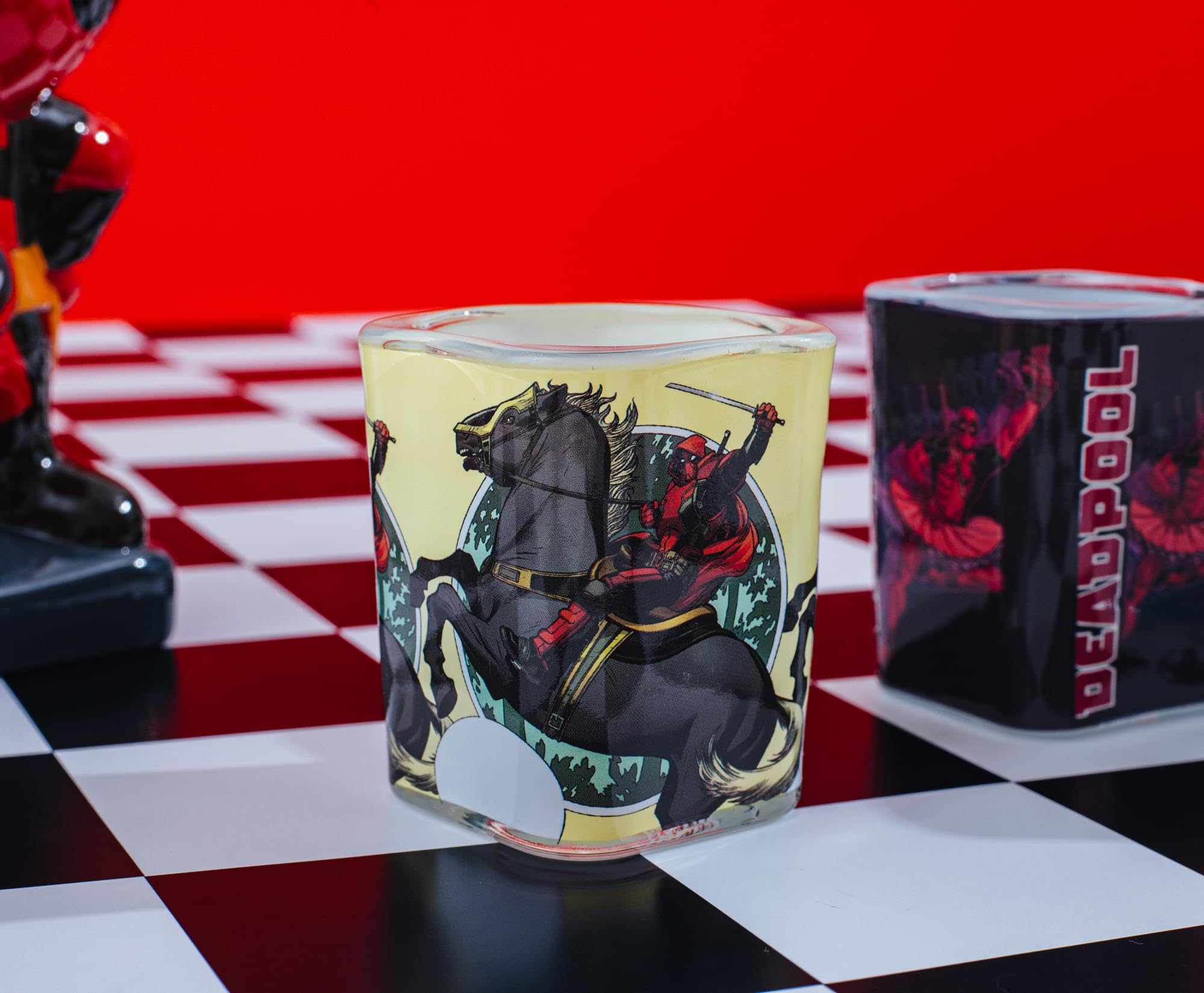 Foto 4 pulgar | Minivasos De Chupito Plateados Buffalo Marvel Deadpool, 60 Ml, Paquete De 4 - Venta Internacional.