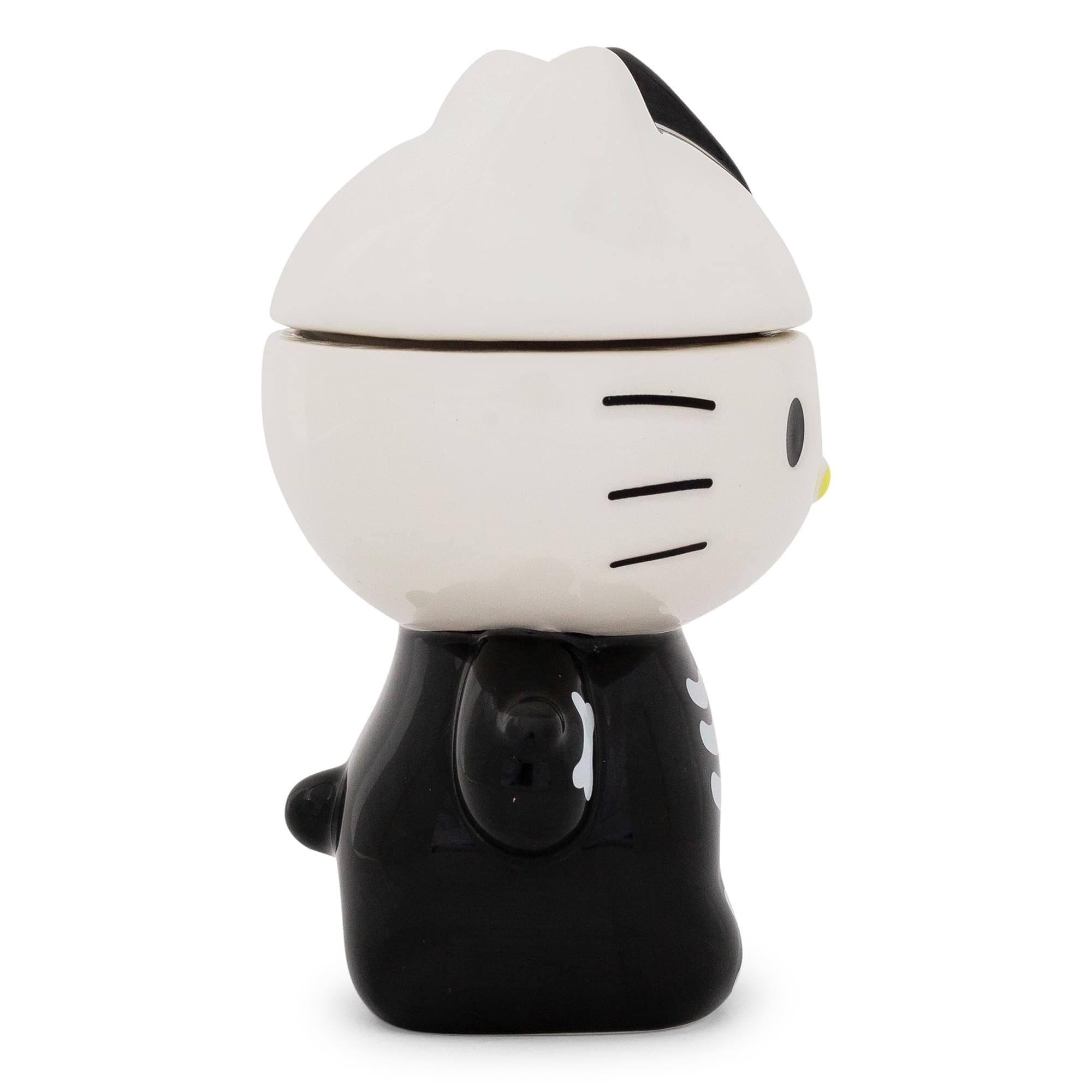 Foto 4 pulgar | Tarro Para Aperitivos Sanrio Hello Kitty Skeleton Ceramic - Venta Internacional.