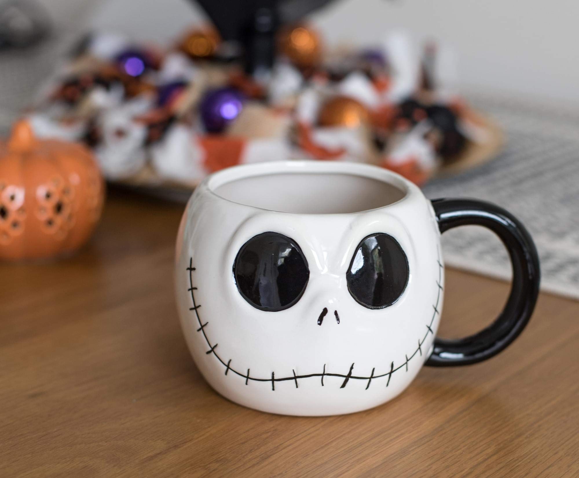 Foto 5 pulgar | Taza De Café Silver Buffalo The Nightmare Before Christmas Jack - Venta Internacional.