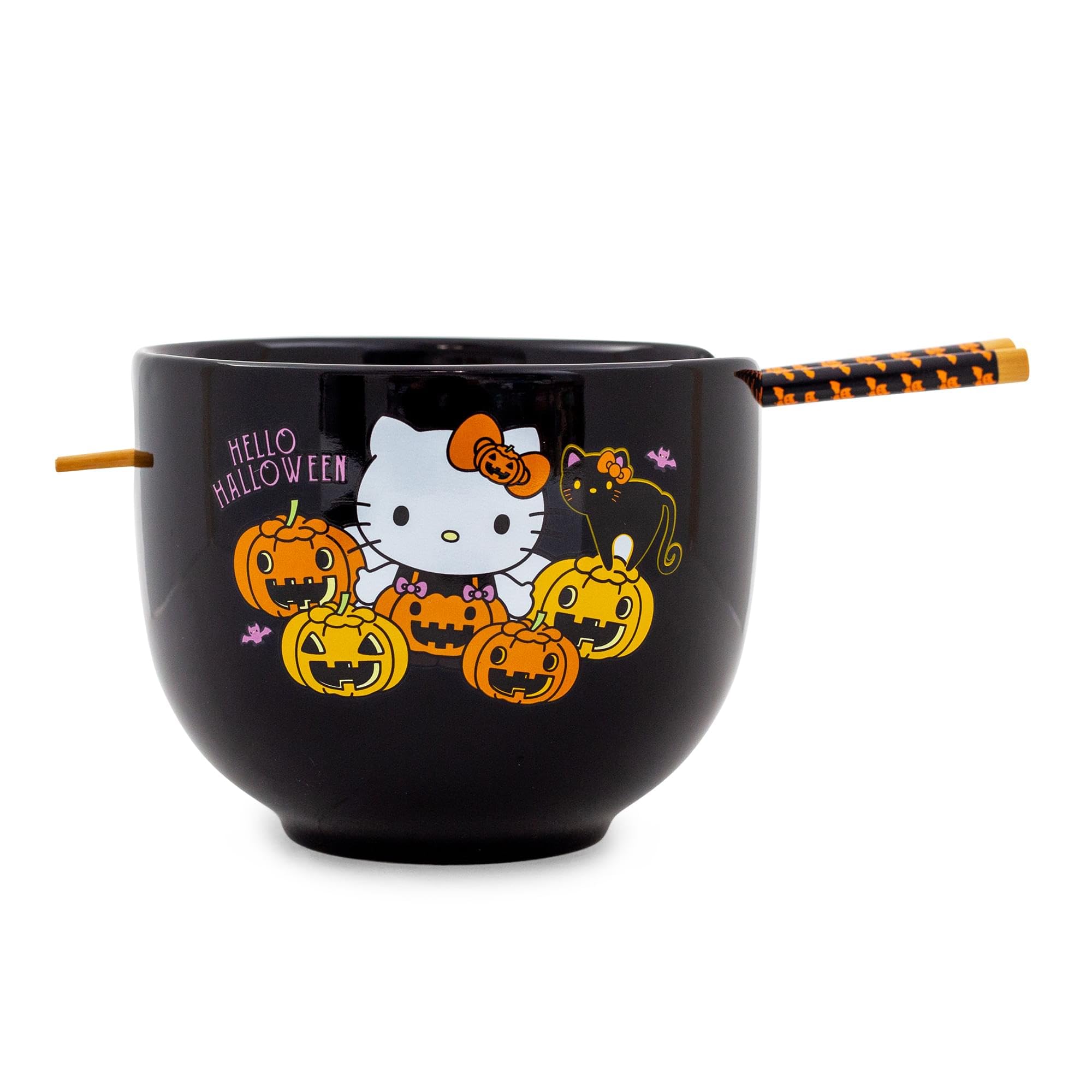 Juego De Vajilla Ramen De Cerámica Hello Kitty Sanrio Pumpkins - Venta Internacional.