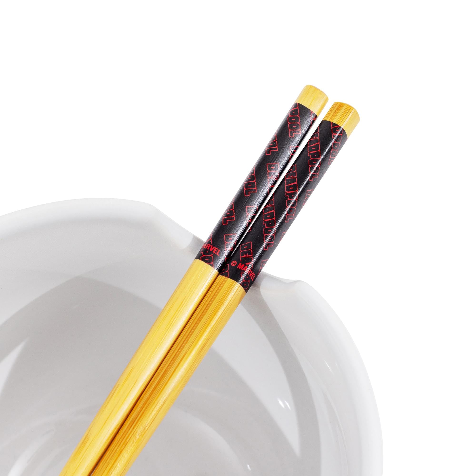 Foto 4 pulgar | Set De Vajilla Ramen Silver Buffalo Marvel Deadpool Icons - Venta Internacional.