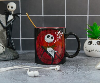 Foto 3 | Taza Plateada Buffalo Nightmare Before Christmas, 590 Ml Jack - Venta Internacional.
