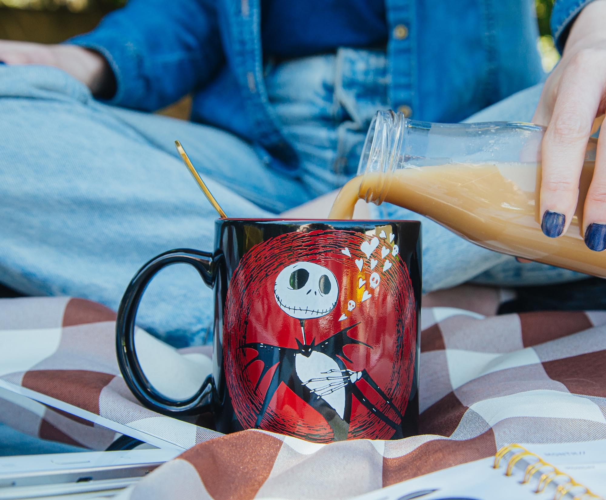 Foto 6 | Taza Plateada Buffalo Nightmare Before Christmas, 590 Ml Jack - Venta Internacional.