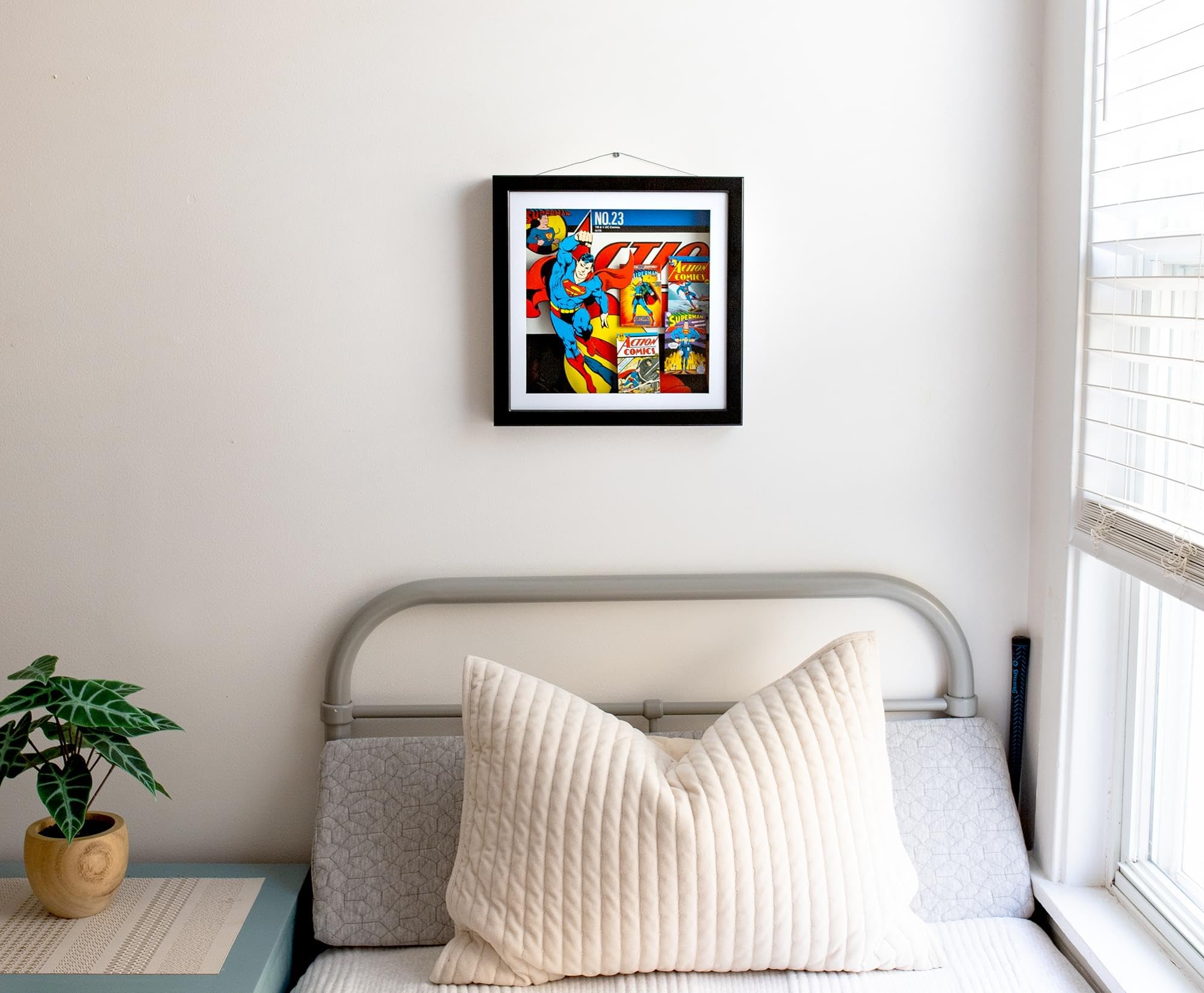 Foto 8 pulgar | Expositor Mural 3d Shadow Box Dc Comics Superman #23 - Venta Internacional.