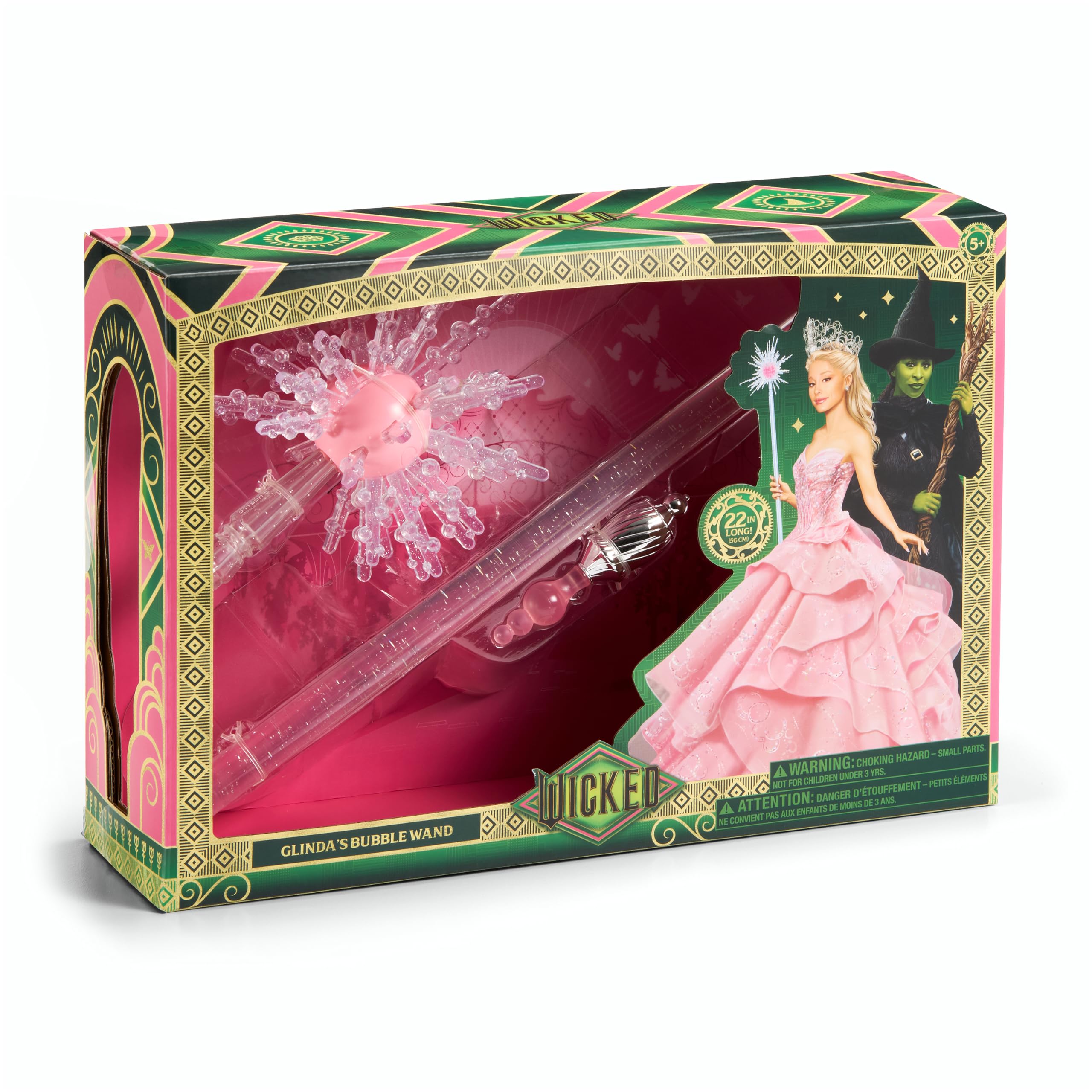 Foto 6 pulgar | Réplica De Bubble Wand The Noble Collection Wicked Glinda - Venta Internacional.