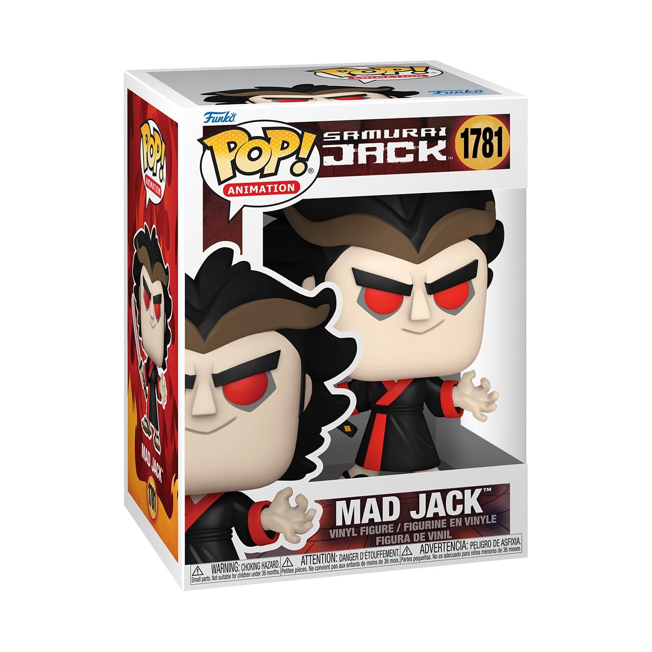 Foto 2 pulgar | Figura De Vinilo Funko Pop Animation Samurai Jack Mad Jack 12 Cm - Venta Internacional.