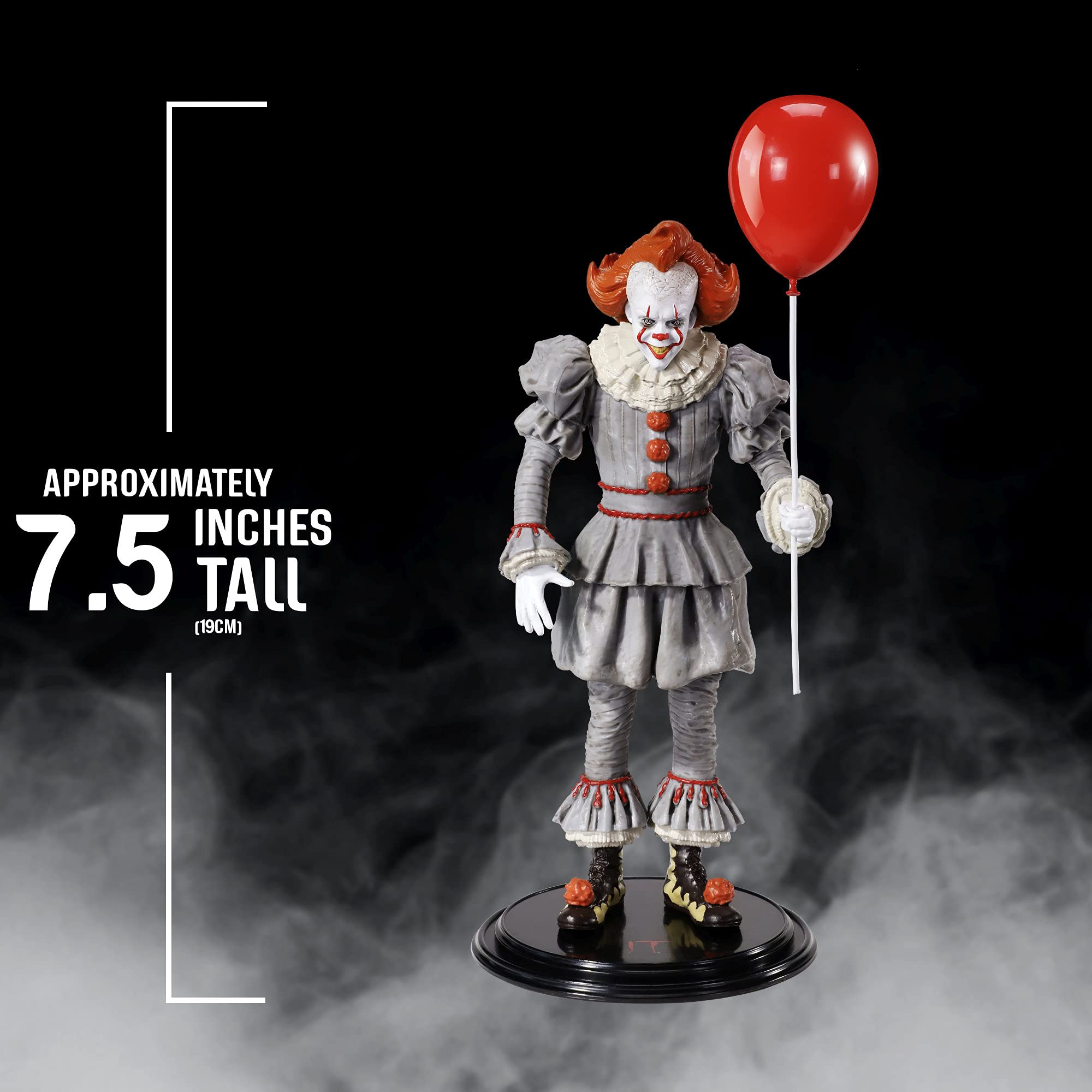 Foto 4 pulgar | Figura De Acción The Noble Collection Bendyfigs Pennywise De 18 Cm - Venta Internacional.