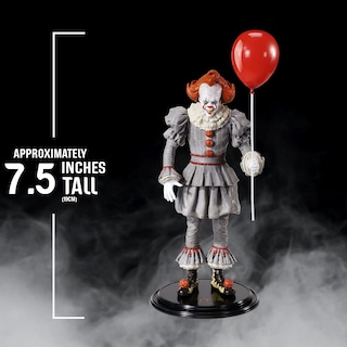 Foto 3 | Figura De Acción The Noble Collection Bendyfigs Pennywise De 18 Cm - Venta Internacional.