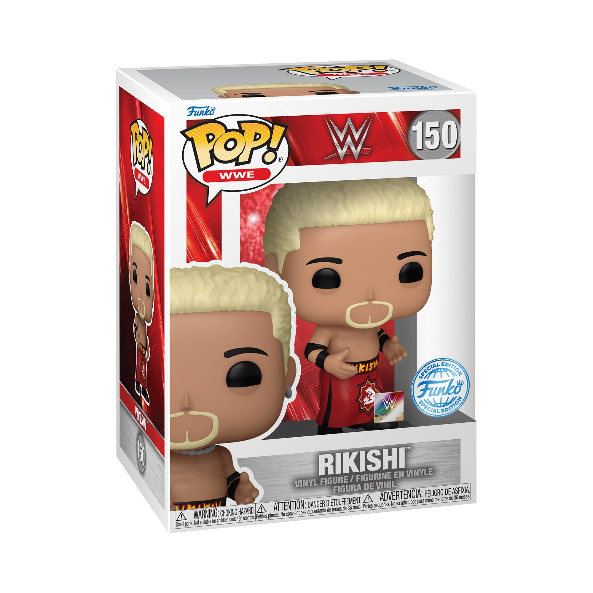 Figura De Vinilo Funko Pop! Deportes: Wwe Rikishi 9,5 Cm - Venta Internacional.