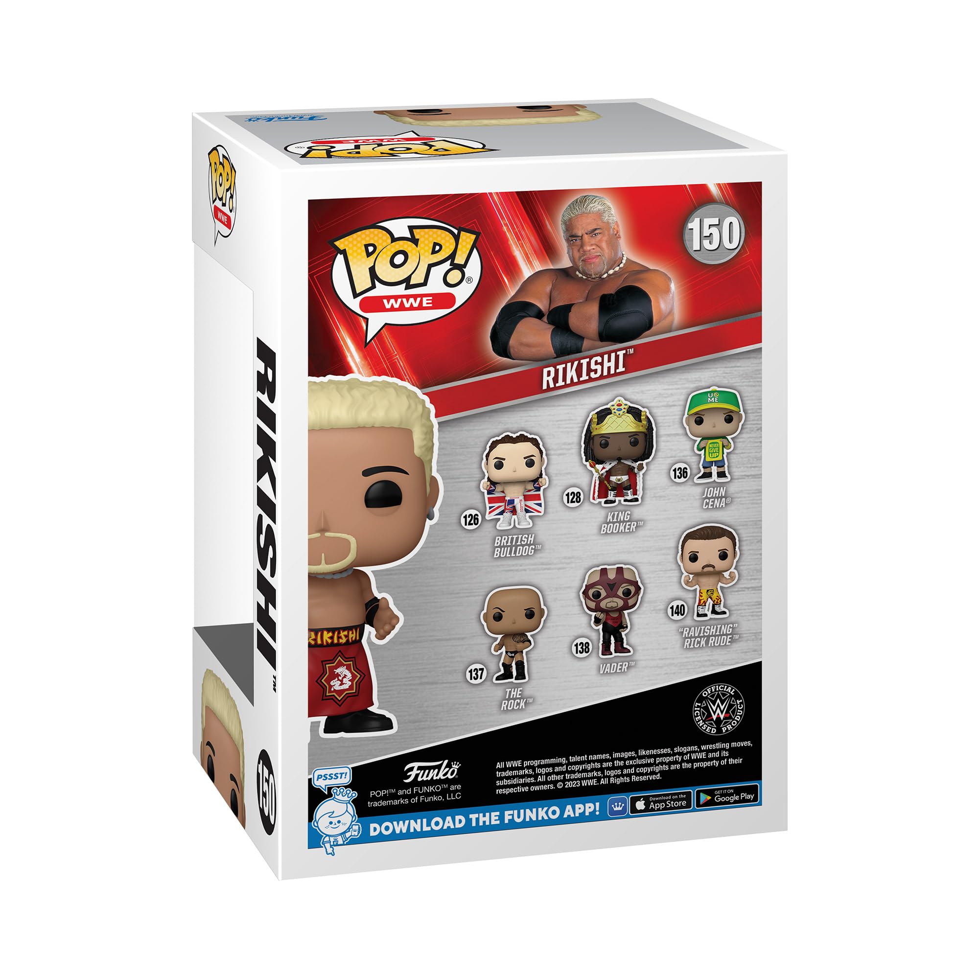 Foto 4 pulgar | Figura De Vinilo Funko Pop! Deportes: Wwe Rikishi 9,5 Cm - Venta Internacional.