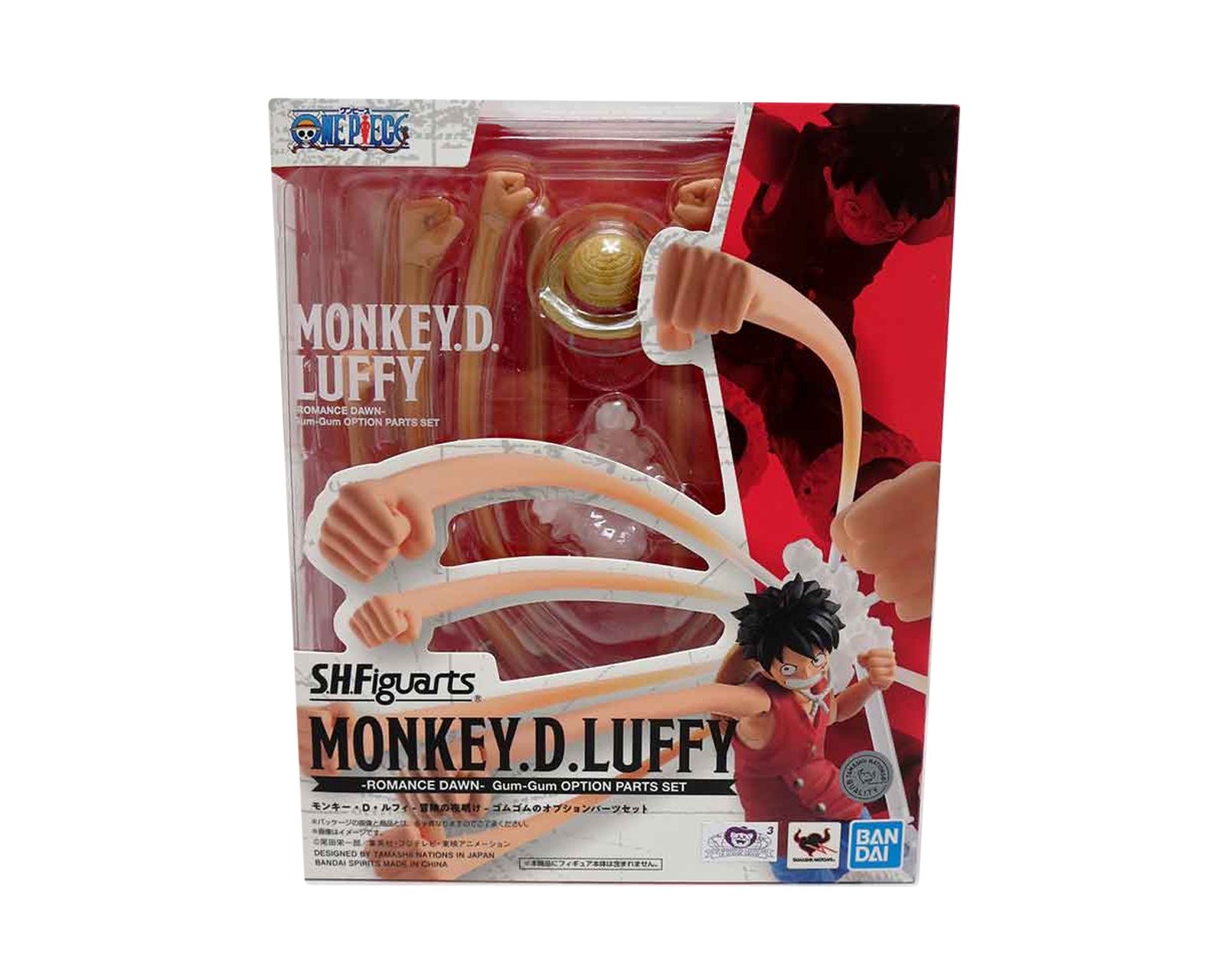 Foto 6 pulgar | Bandai Sh Figuarts Set De Partes Gum-gum Luffy - One Piece