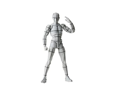 Foto 1 | Sh Figuarts Body-kun Sports Edition Wire Frame Gray Color