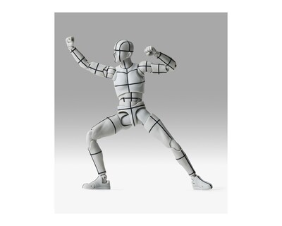 Foto 2 | Sh Figuarts Body-kun Sports Edition Wire Frame Gray Color