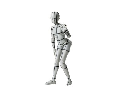 Foto 1 | Body Chan Sports Edition Wire Frame Gray Color S.h.figuarts