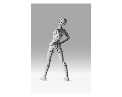 Foto 2 | Body Chan Sports Edition Wire Frame Gray Color S.h.figuarts