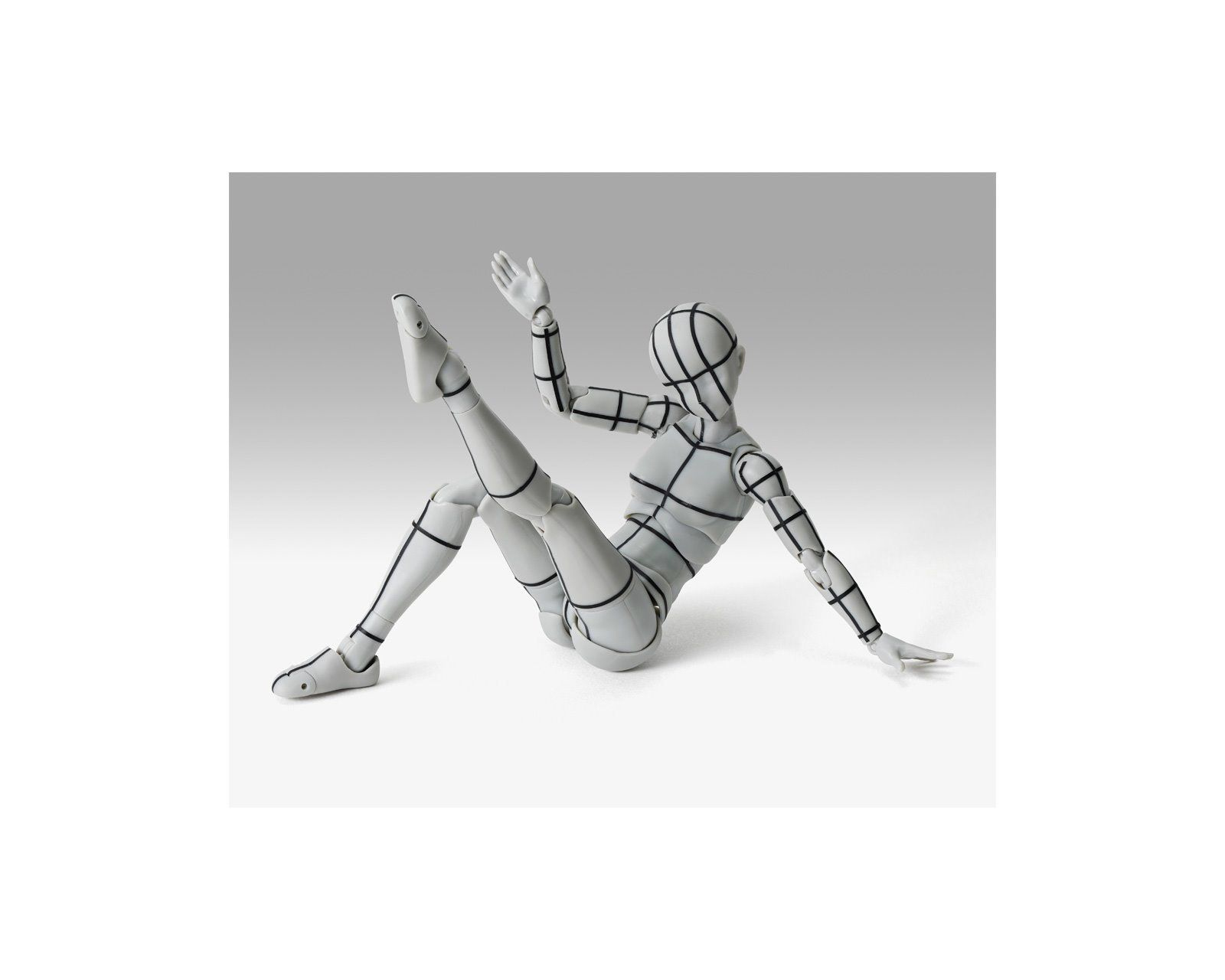 Foto 4 pulgar | Body Chan Sports Edition Wire Frame Gray Color S.h.figuarts