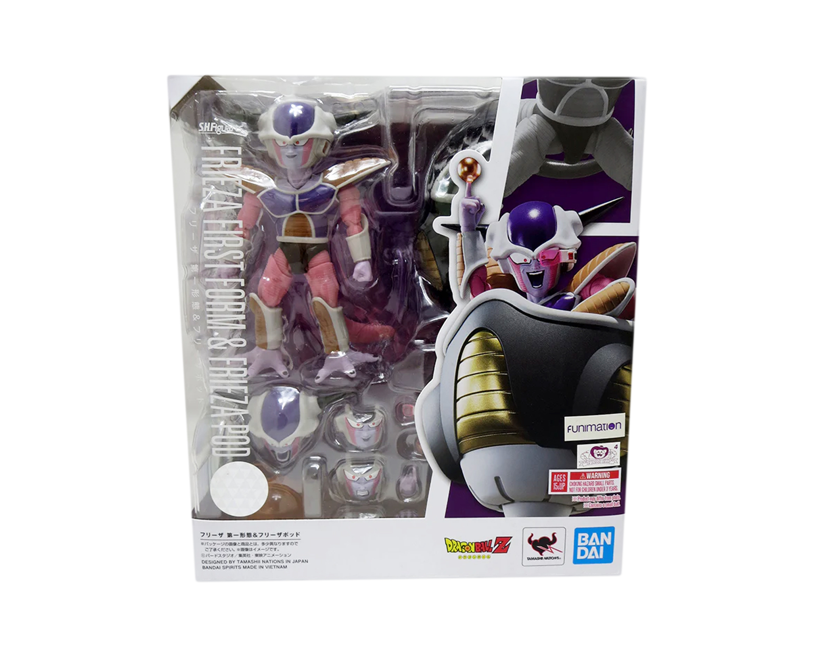 Foto 6 pulgar | Bandai Sh Figuarts Frieza First Form And Pod - Dragon Ball Z