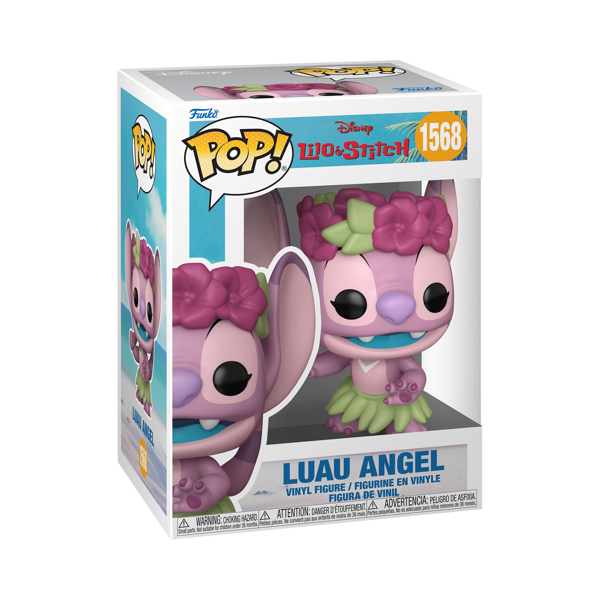 Figura Funko Pop! Disney Lilo & Stitch Luau Angel - Venta Internacional