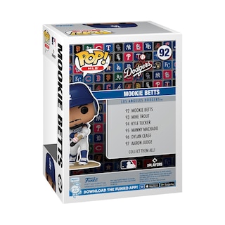 Foto 3 | Figura Funko Pop! Mlb: Dodgers - Mookie Betts 11,3 Cm - Venta Internacional.