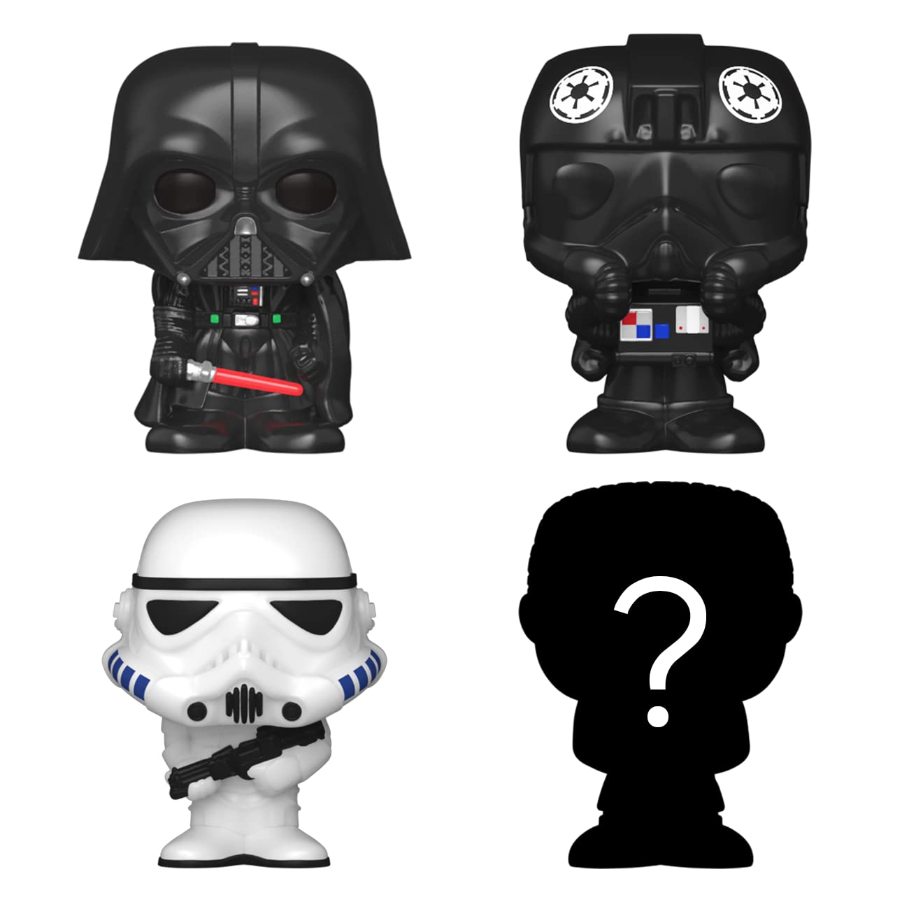 Foto 3 pulgar | Figuras Bitty Pop Funko Star Wars De Darth Vader, Paquete De 4 Unidades - Venta Internacional.