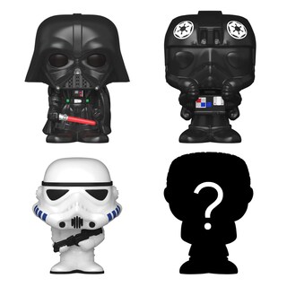 Foto 2 | Figuras Bitty Pop Funko Star Wars De Darth Vader, Paquete De 4 Unidades - Venta Internacional.