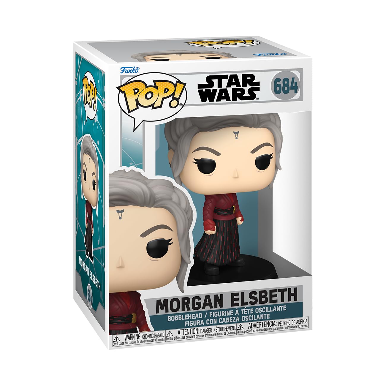 Funko Pop Star Wars Ahsoka Morgan Elsbeth 10,5 Cm - Venta Internacional.
