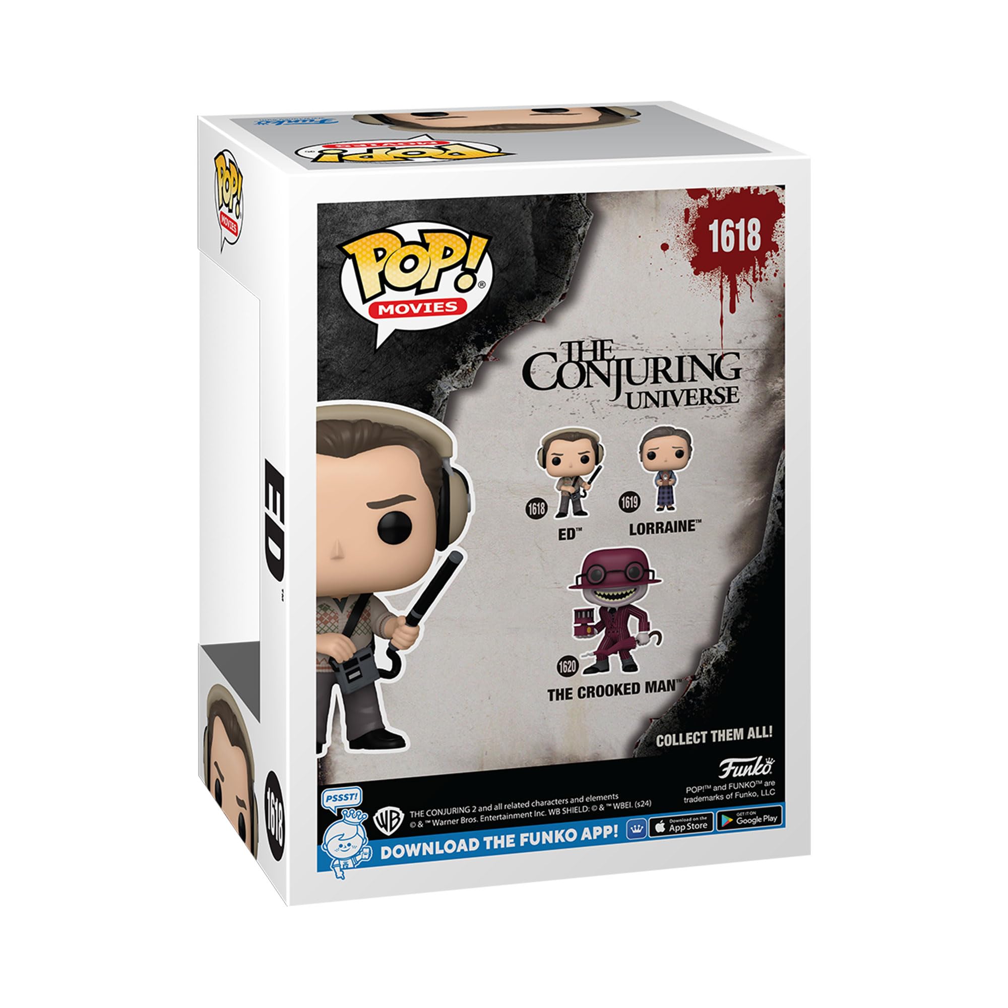 Foto 4 pulgar | ¡funko Pop! Figura De Vinilo De Movies The Conjuring Ed, 10,5 Cm - Venta Internacional.