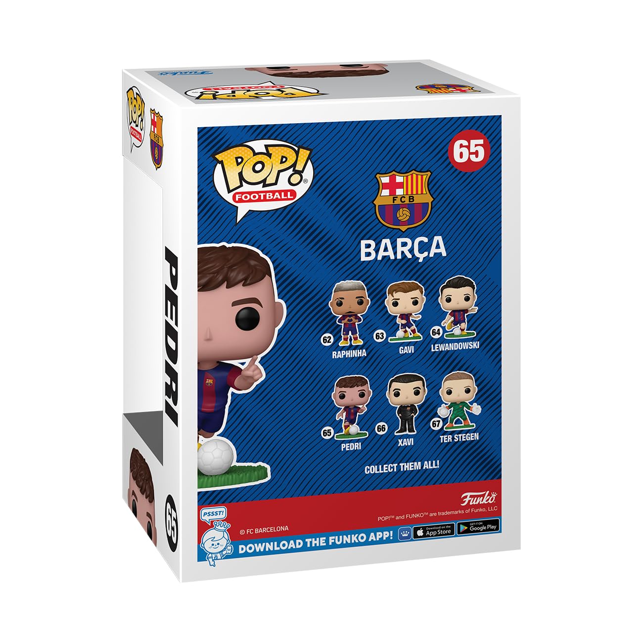 Foto 4 pulgar | ¡funko Pop! ¡funko Pop De Fútbol! Deportes Barcelona Pedri - Venta Internacional.