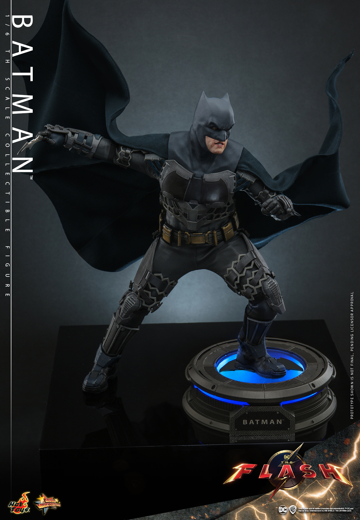Foto 5 pulgar | The Batman 1/6 Dc The Flash Hot Toys