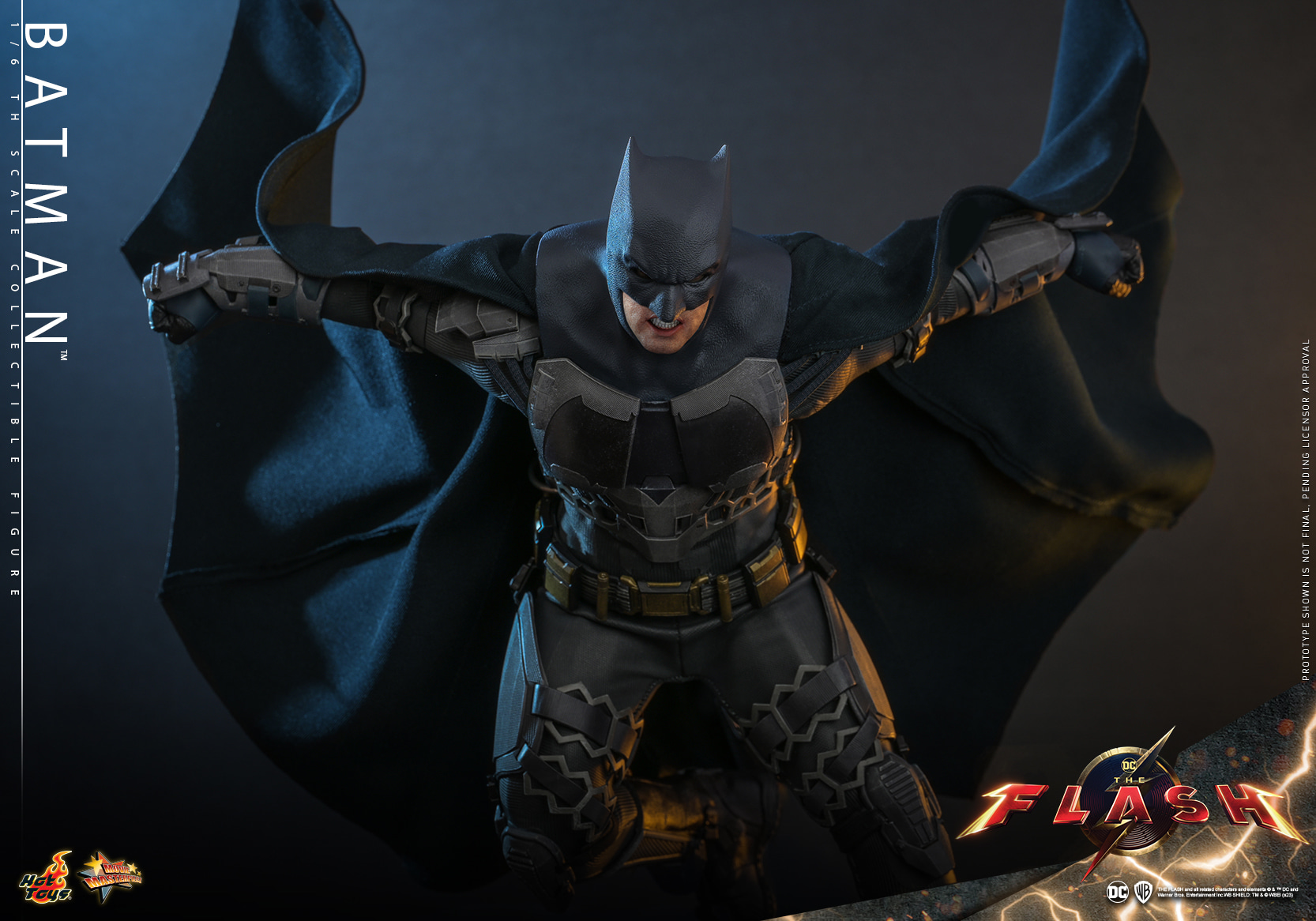 Foto 8 pulgar | The Batman 1/6 Dc The Flash Hot Toys