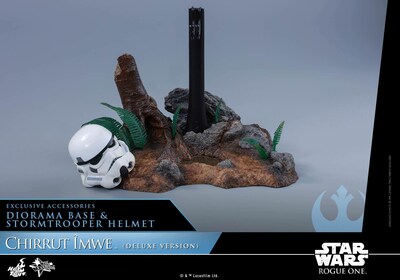 Foto 2 | Chirrut Imwe Deluxe 1/6 Star Wars Rogue One Hot Toys