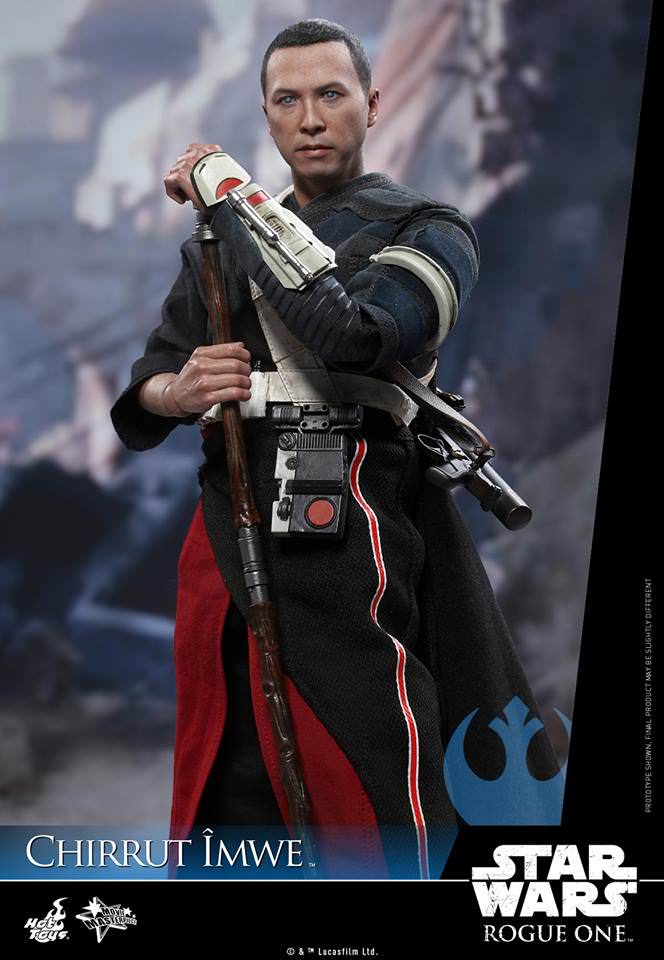 Foto 7 pulgar | Chirrut Imwe Deluxe 1/6 Star Wars Rogue One Hot Toys