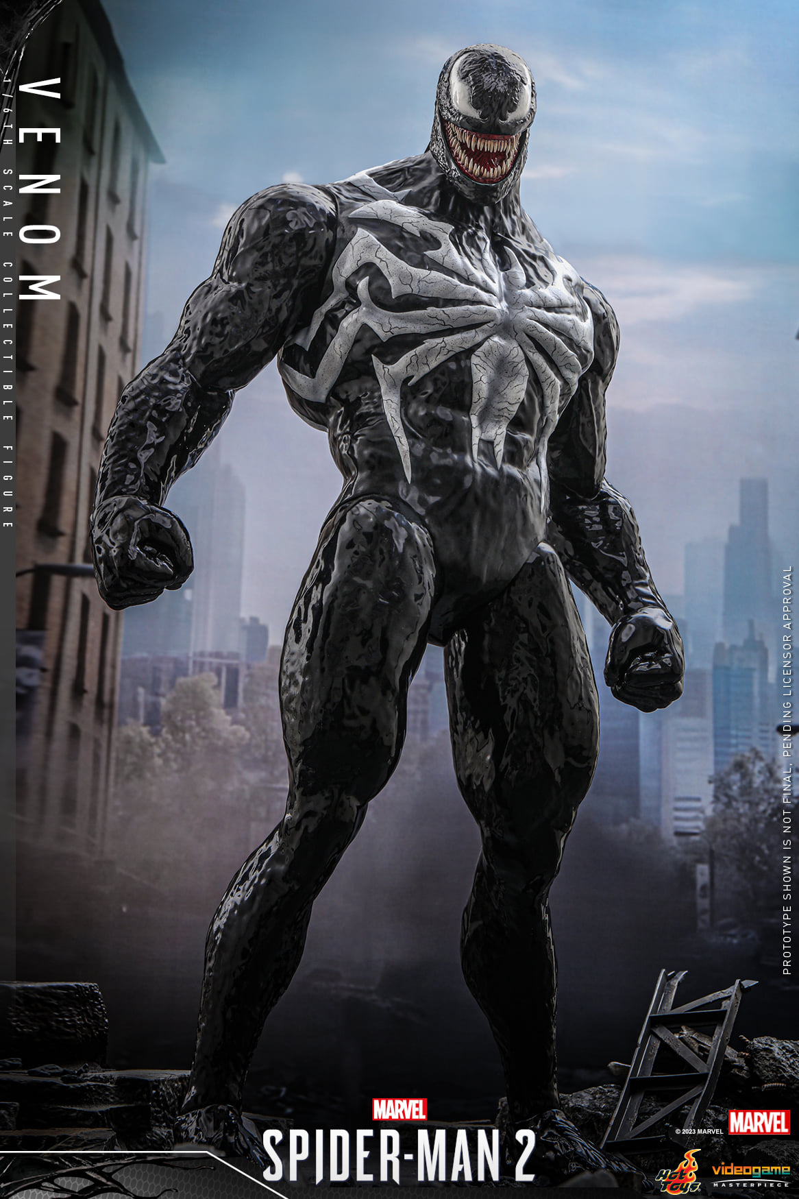 Foto 5 pulgar | Venom 1/6 Marvel's Spider-man 2 Hot Toys