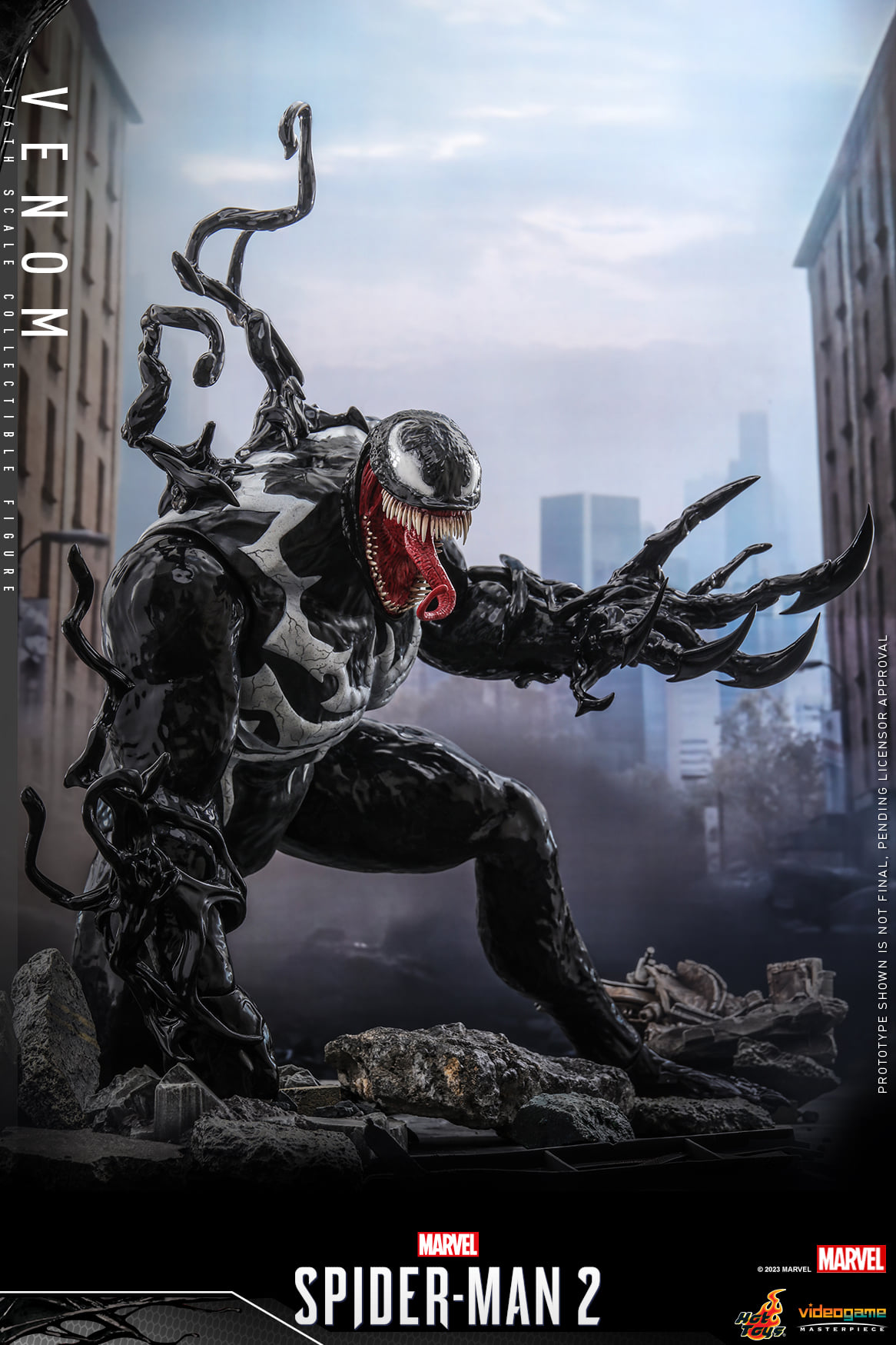 Foto 7 pulgar | Venom 1/6 Marvel's Spider-man 2 Hot Toys