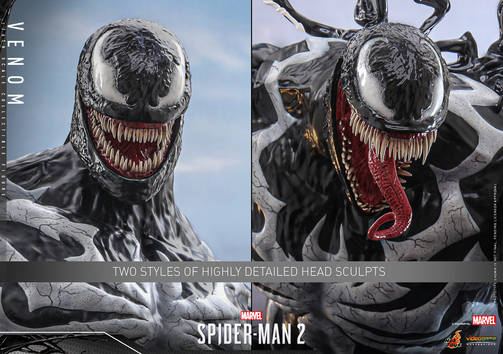 Foto 8 pulgar | Venom 1/6 Marvel's Spider-man 2 Hot Toys