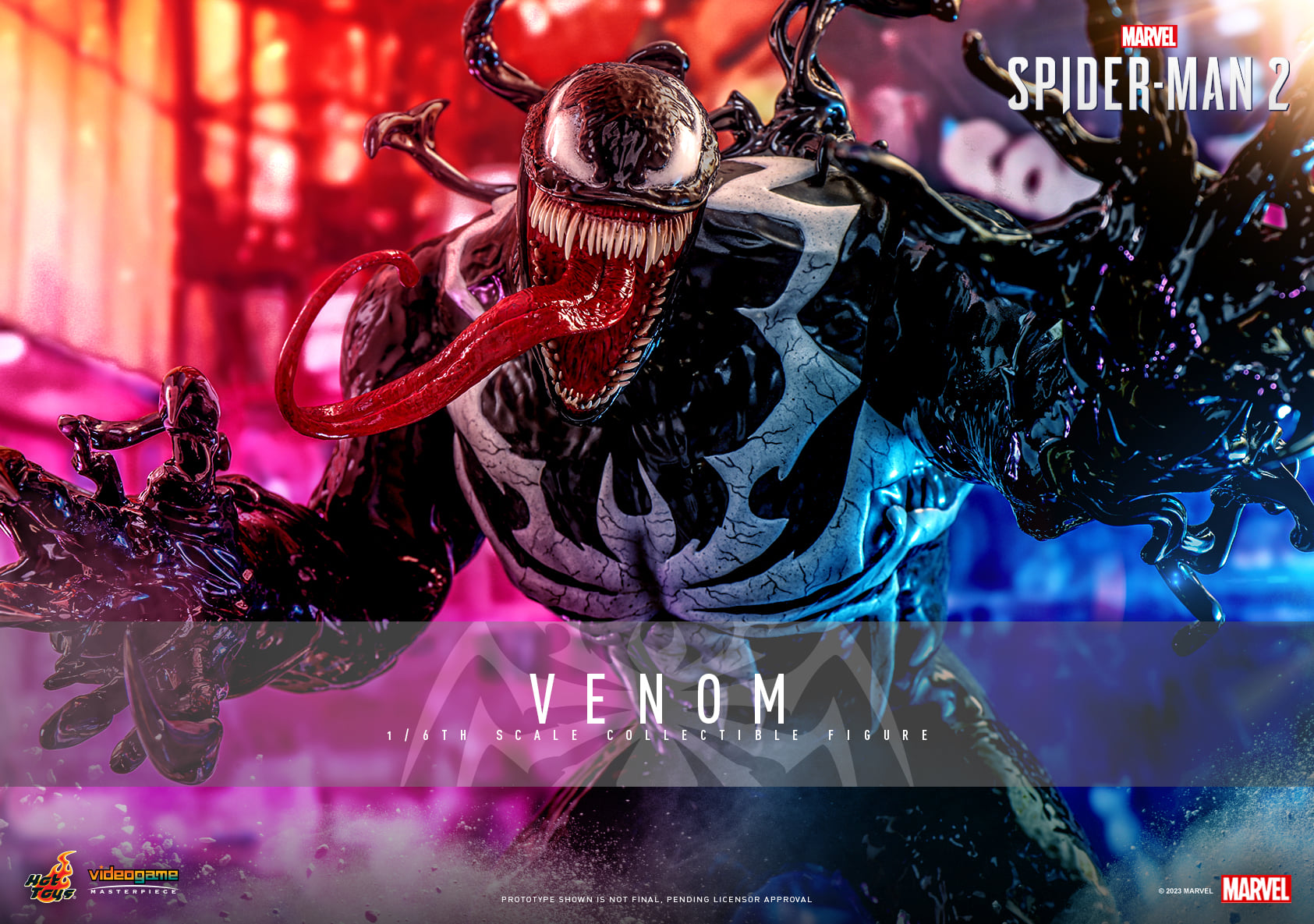 Foto 9 pulgar | Venom 1/6 Marvel's Spider-man 2 Hot Toys