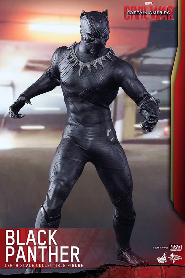 Foto 6 pulgar | Black Panther 1/6 Marvel Captain America Civil War