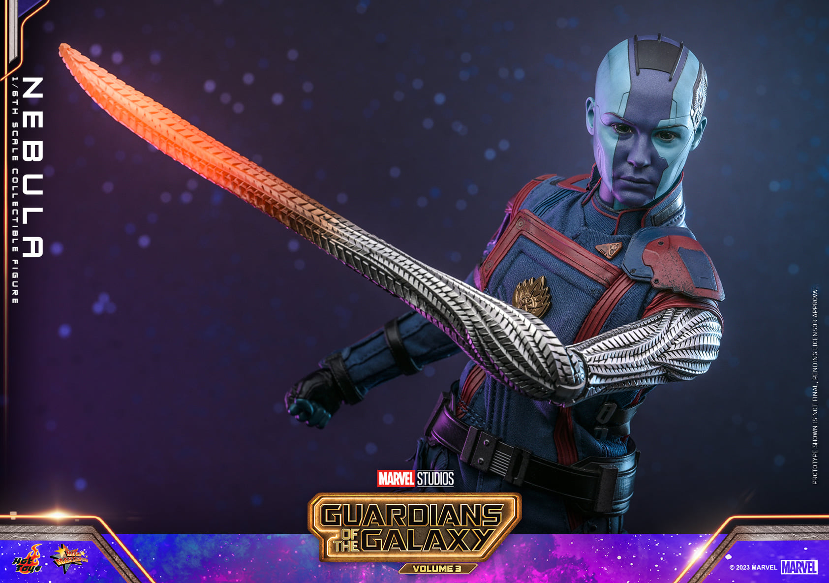 Foto 3 | Nebula 1/6 Guardians Of The Galaxy Vol.3 Hot Toys