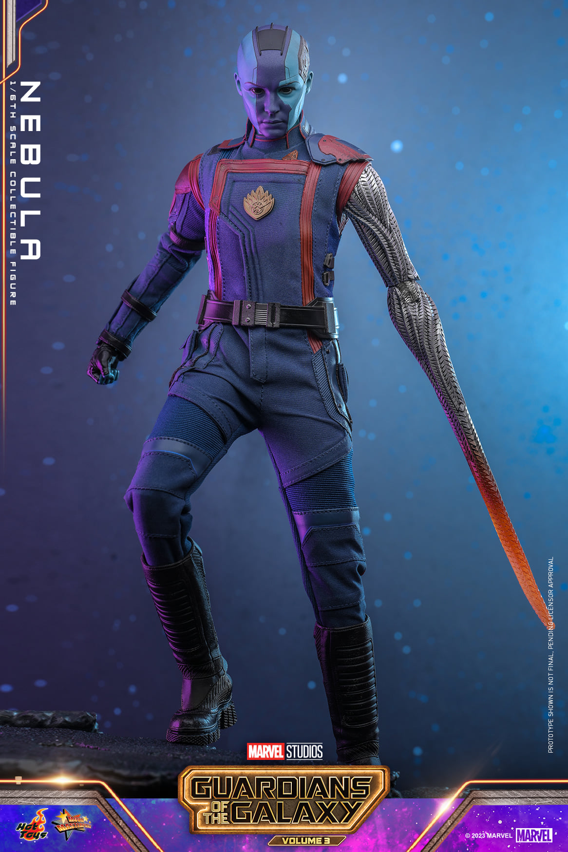 Foto 7 pulgar | Nebula 1/6 Guardians Of The Galaxy Vol.3 Hot Toys